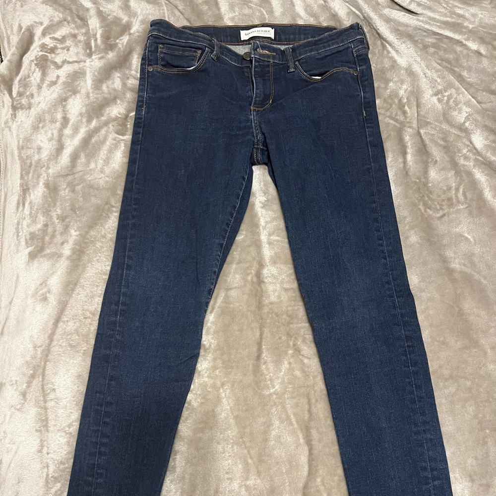 Skinny leg banana republic jeans